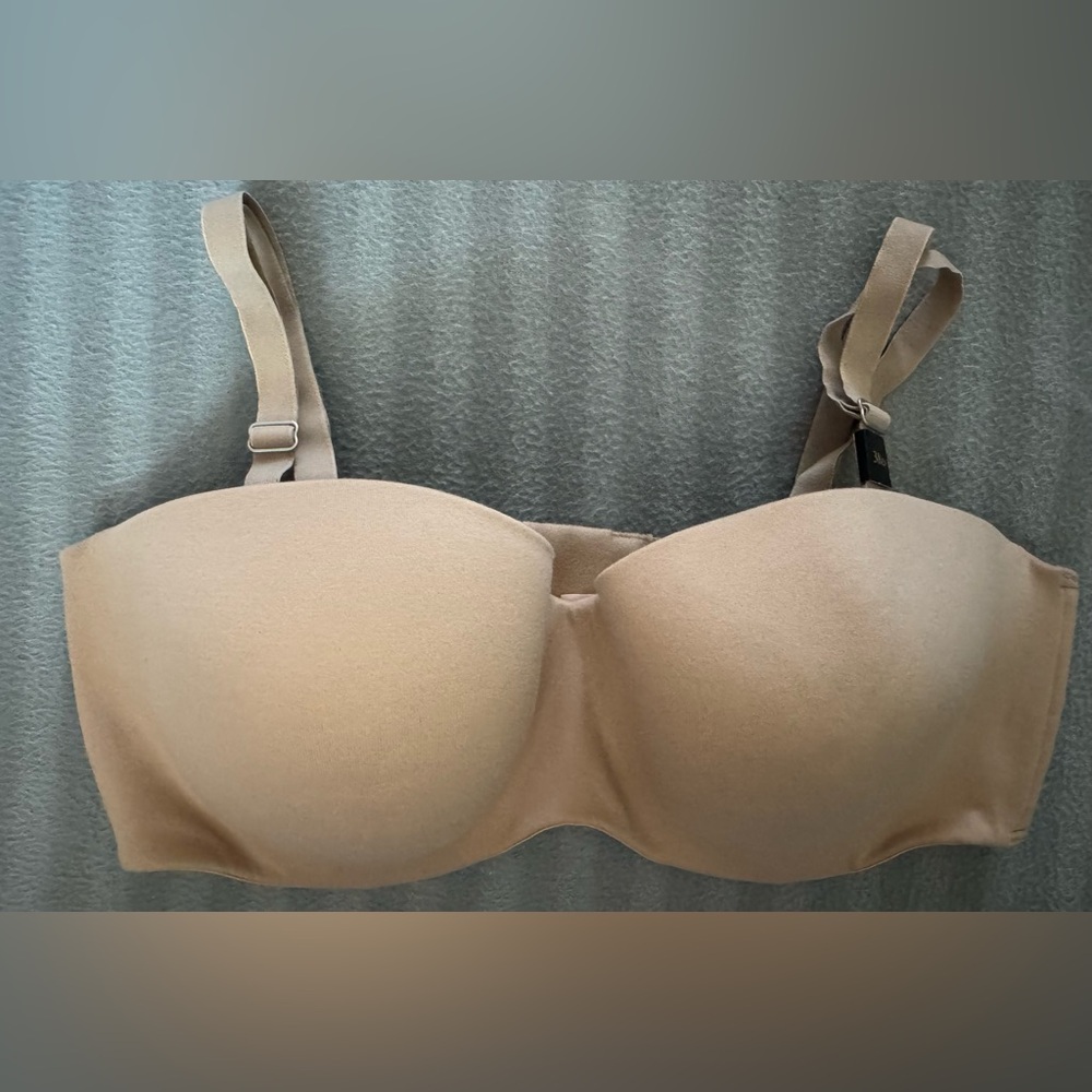 Victoria’s Secret Bod-Removable Straps/Push Up Underwire Bra38D/PralineBeige-NWT